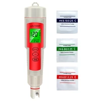 professional digital ph meter pen type temperature water quality monitor hydroponic aquarium acidimeter acidity tester ph 902