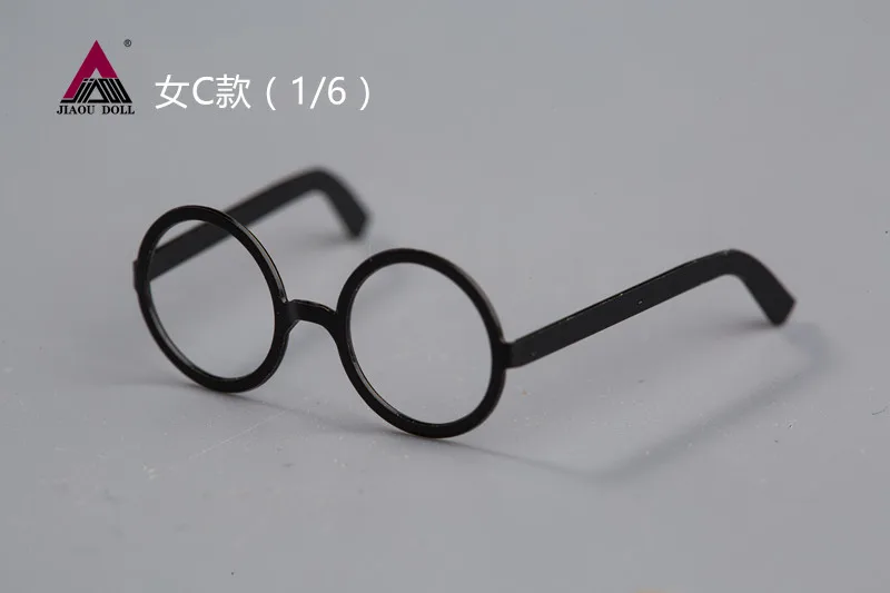 16 scale female glasses model glass frame black rose gold fit 12 inches female male action figure free global shipping