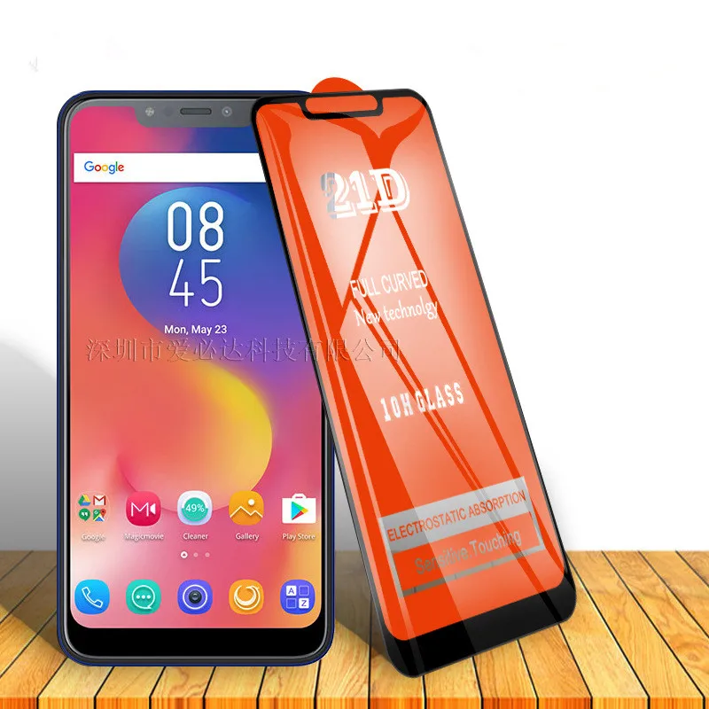 21D экрана сотового телефона из закаленного Стекло пленка полный закругленный