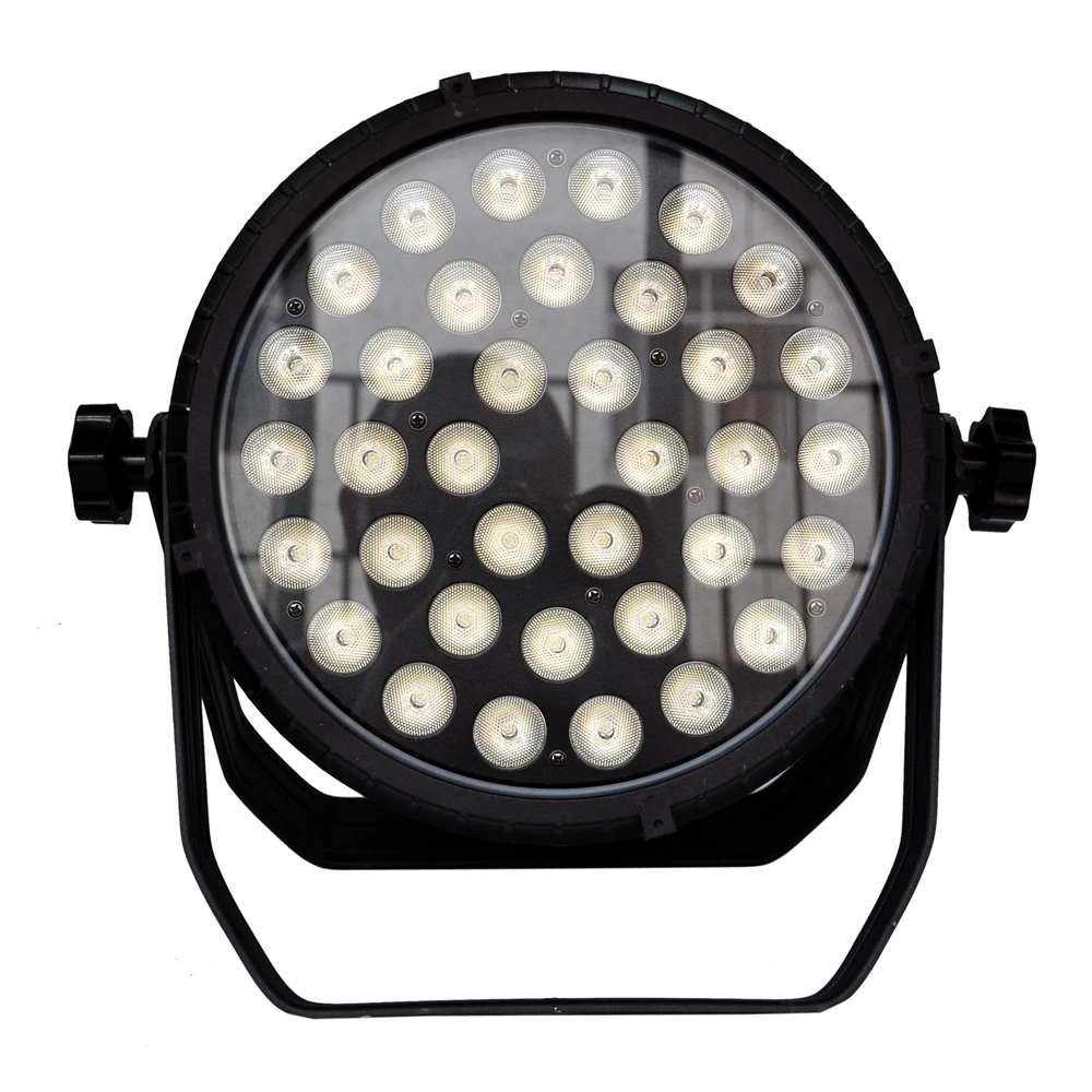 Хорошее качество 36x8 Вт бесшумный плоский светодиодный светильник RGBW цветная