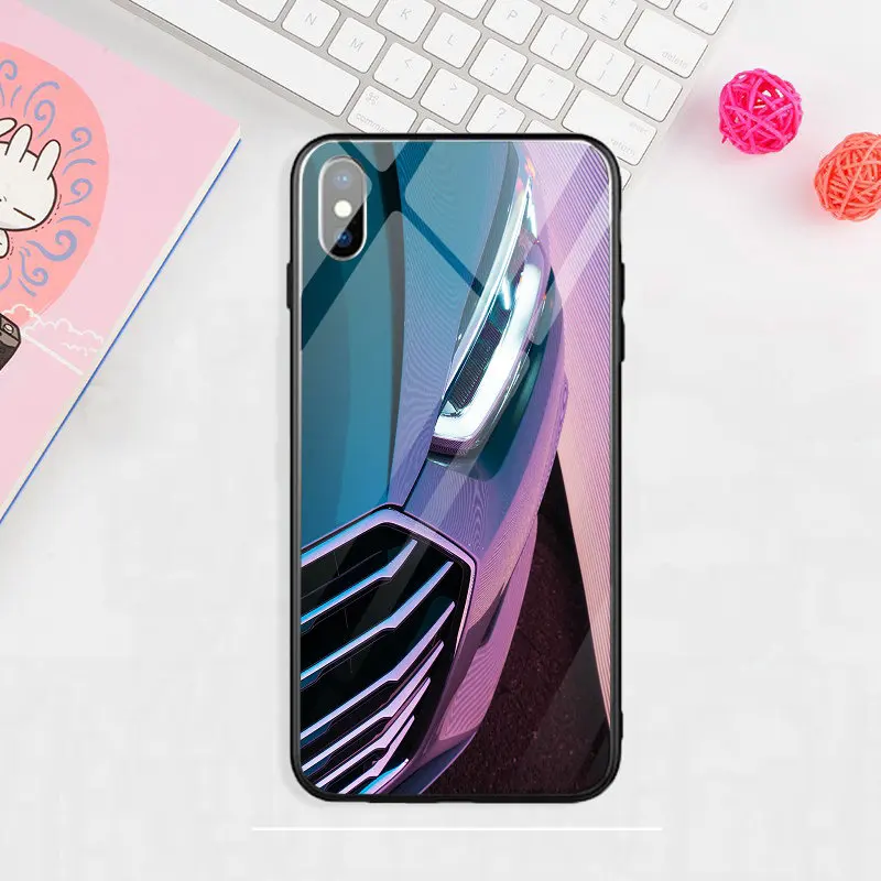 Чехлы из закаленного стекла для телефонов iPhone 8 7 5 5S SE 2020 6 6S Plus X XR XS 11 Pro Max крутые