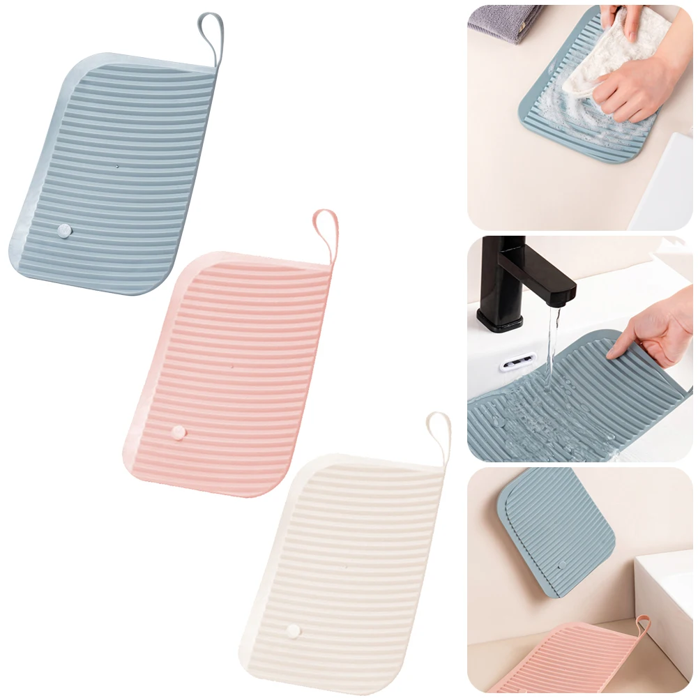 

Underwear Washboard Plastic All-in-one Washing Board Mini Socks Personal Clothes Plastic Home Bathroom Laundry Cleaning Products