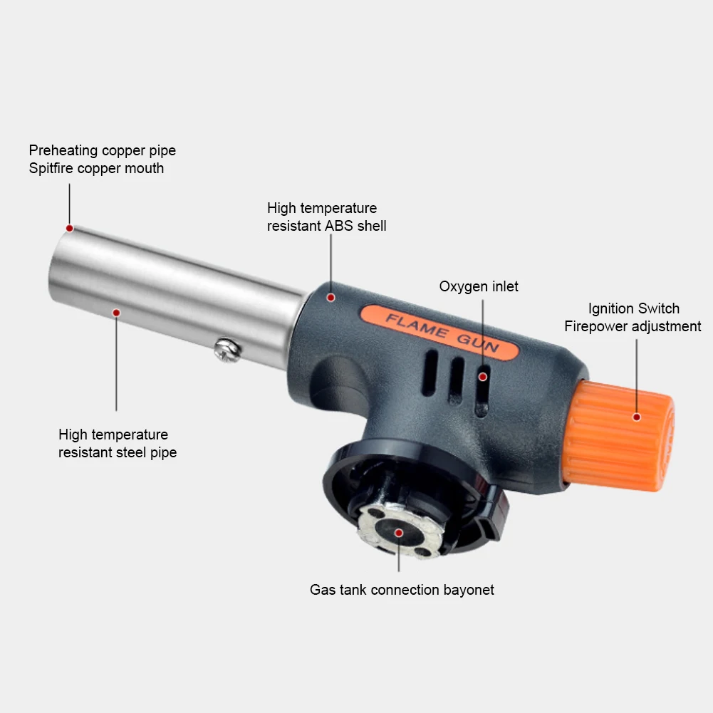 Газовая горелка Бреннер газовый пистолет пламени пушка газовая фонарь сварочный