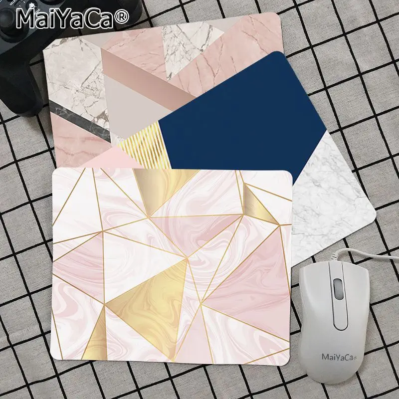 Maiya Высококачественная Белая розовая Золотая мраморная клавиатура игровые