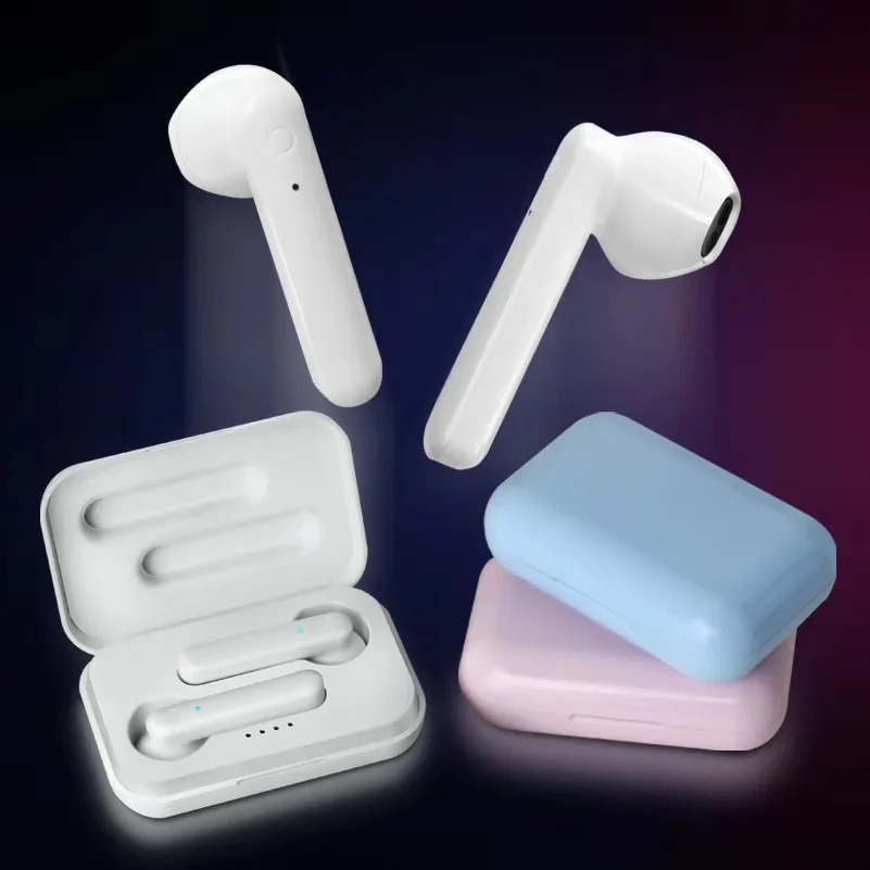 Беспроводные наушники Tws Bluetooth гарнитура Air вкладыши с зарядным устройством для