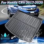Для Honda CRV CR-V 2017 2018 2019-2021, верхнее положение багажника, задний коврик для багажника, напольный поднос, грязевой ковер, протектор