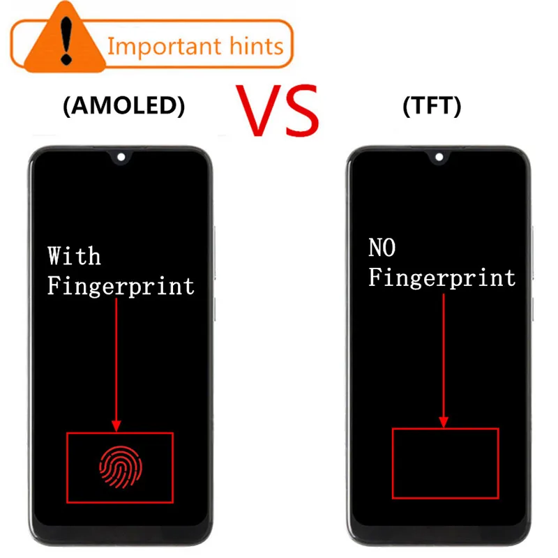 AMOLED For Xiaomi Mi A3 CC9E LCD Touch Screen Replacement With Frame Display For Mi A3 M1906F9SH M1906F9SI LCD Display Assembly images - 6