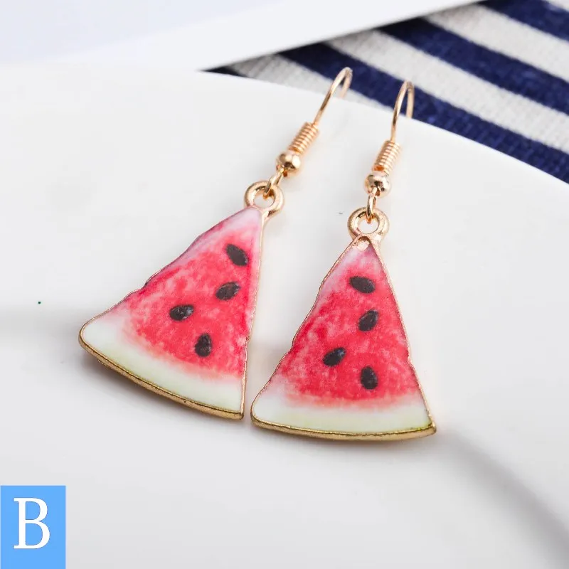 

Simple Temperament Summer Fruit Dangle Earrings Jewelry Accessories 2021