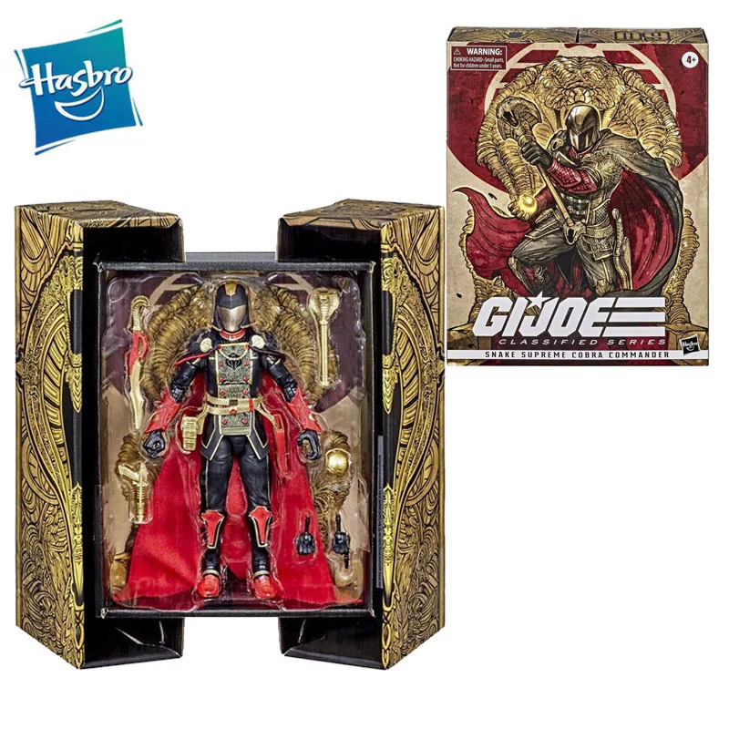Экшн фигурки Hasbro Marvel G.i.joe Snake Supreme Cobra Commander SDCC роскошная версия коллекционные
