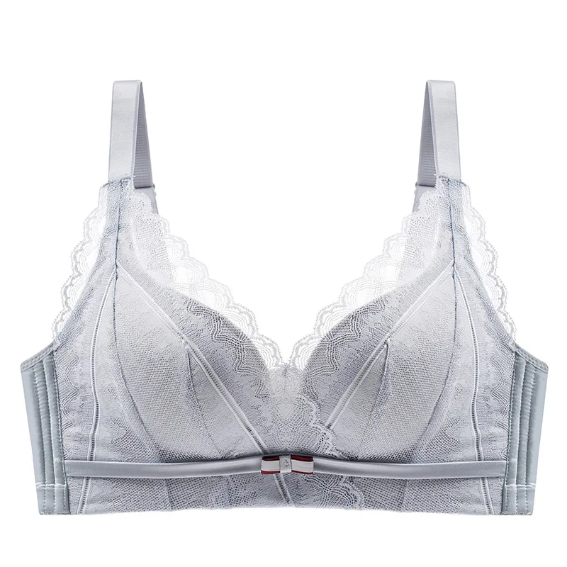 

LLPUSLUO Sexy ABC Cup Lace Bras for Women Seamless Bra Push Up Wireless Sleep Bralette Intimates Female Underwear Plus Size