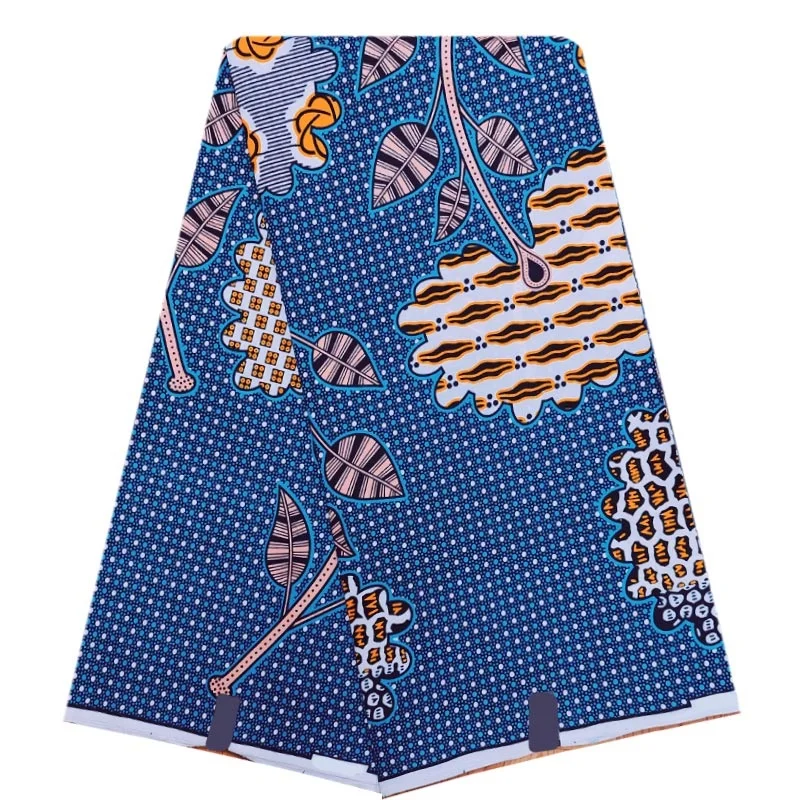 

African Wax Polyester Wax Fabric The Cheapest Wholesale High Quality Ankara African Wax Fabric 2020 6yards