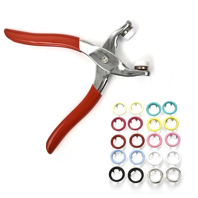 

Pliers + 9.5 mm metal snaps, 100 sets, rivets, children's loafers, buckles, sewing machine