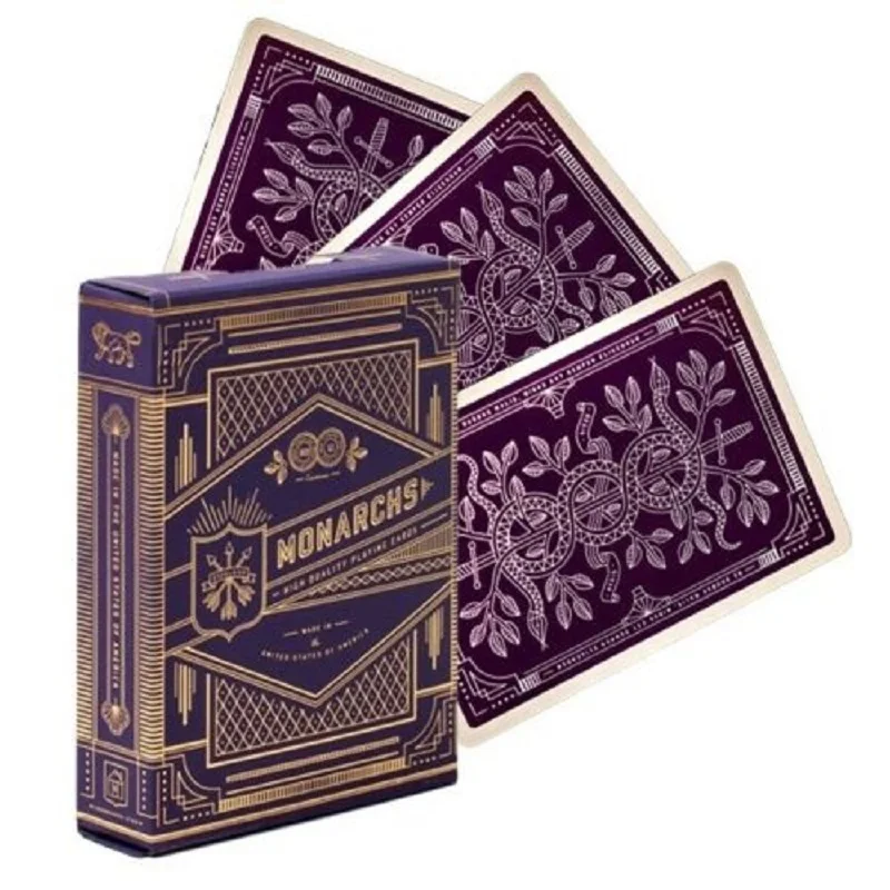 Monarch игральные карты от Theory11 Монархи колода велосипед USPCC коллекционные покерные