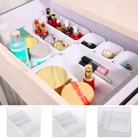 8pcs drawer makeup storage box home storage container sundries case office desk divider case box detachable sorting organizer