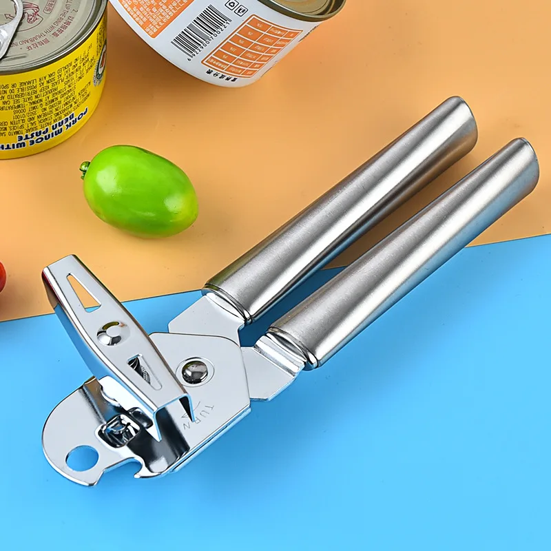 

Kitchen Accessories Manual Can Opener Household Can Opener Multi-purpose Bottle Opener Can Knife Stainless Steel Three in One