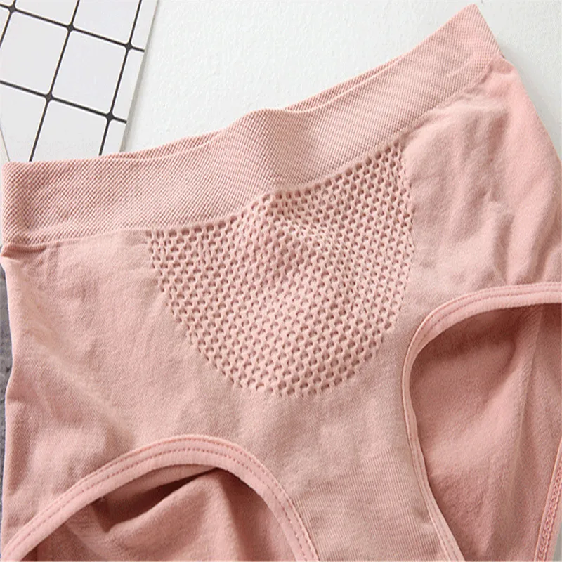 Теплые сотовые женские трусики качественные хлопковые повседневные Модные