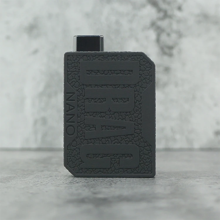 Защитный чехол для Voopoo DRAG NANO силиконовый Текстурная кожа резиновый рукав