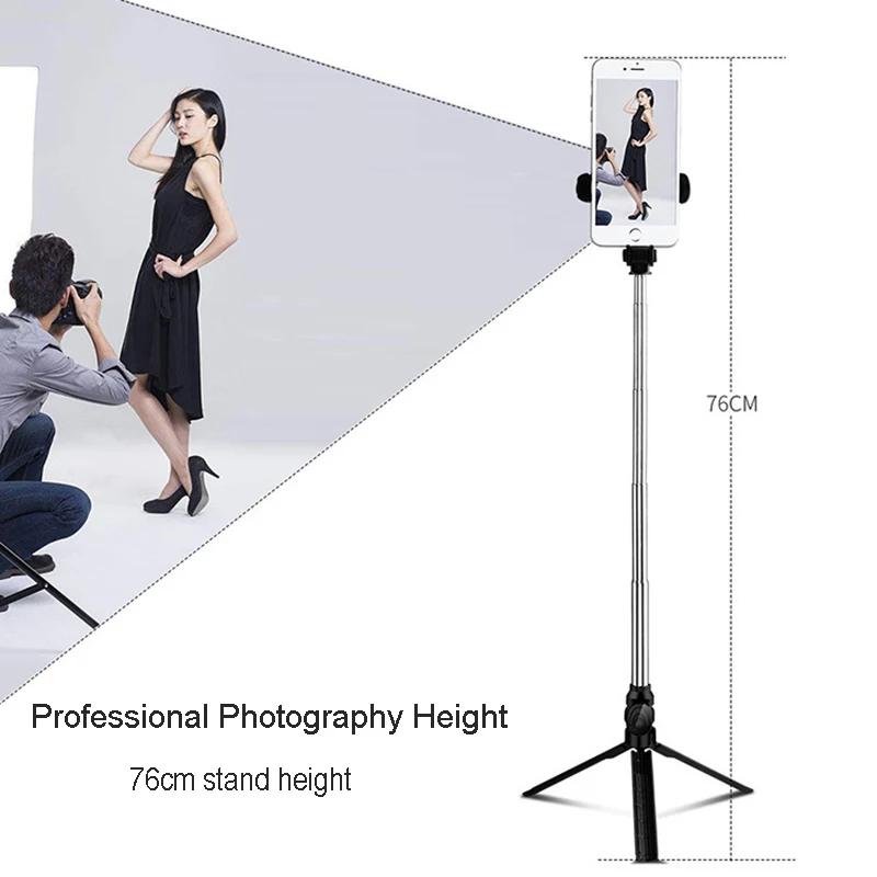 Bluetooth Selfie Stick Tripod With Remote Control For Xiaomi Iphone Huawei Monopod With Light Suitable For Soccer Football Photo
Bluetooth Selfie Stick Tripod With Remote Control For Xiaomi Iphone Huawei Monopod With Light Suitable For Soccer Football Photo