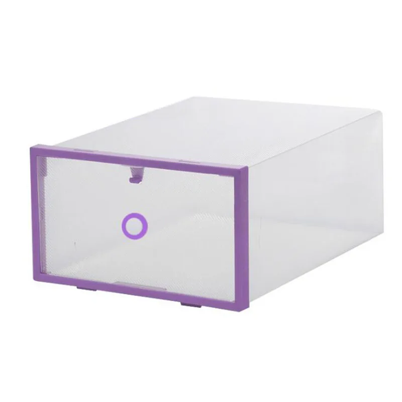 Пластик коробку Многофункциональный обувной коробке Прозрачный Кристалл