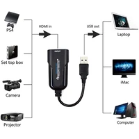 hdmi to 2 0 usb uvc hd video capture card 1080p for dvd camcorder to record real time games
