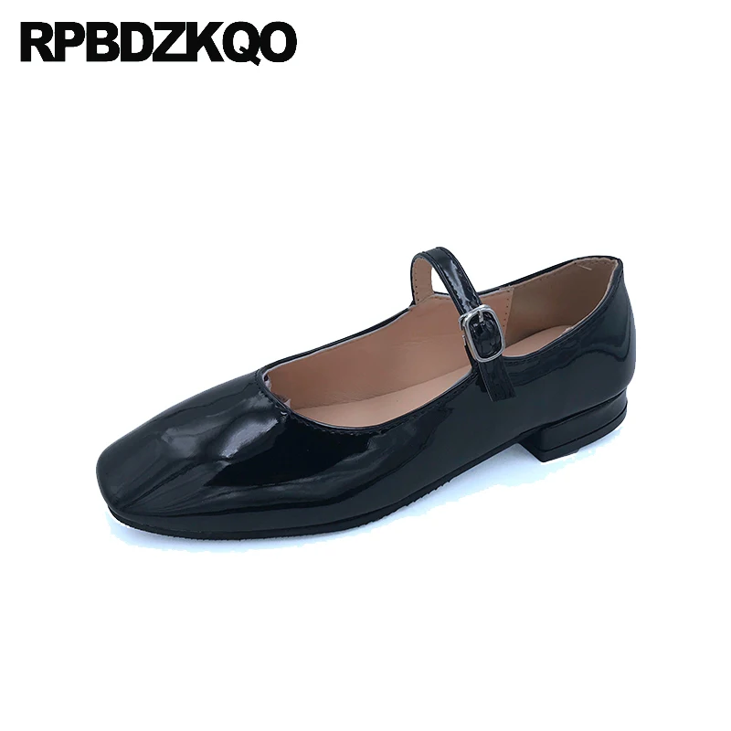 Женские туфли с квадратным носком демисезонные красные в китайском стиле из