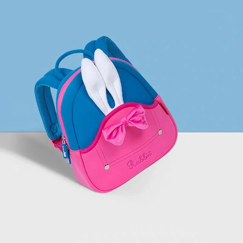 NOHOO 3D из мультфильма «тролли школьная сумка Детские рюкзаки Ангел школьная сумка Wings ребенок неопреновый Рюкзак mochila escolar подарки для детей - Цвет: rabbit