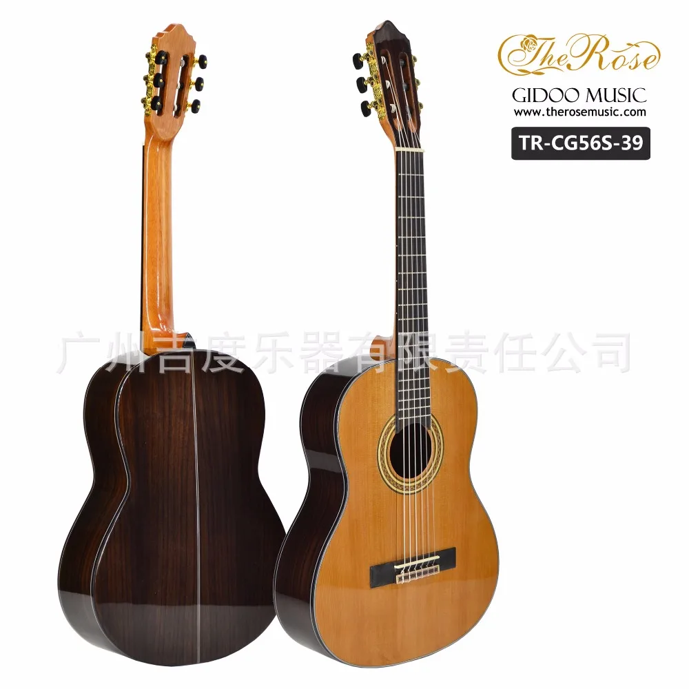 Плоская Классическая акустическая гитара 36 39 дюймов Фламенго гитарра 6 струн