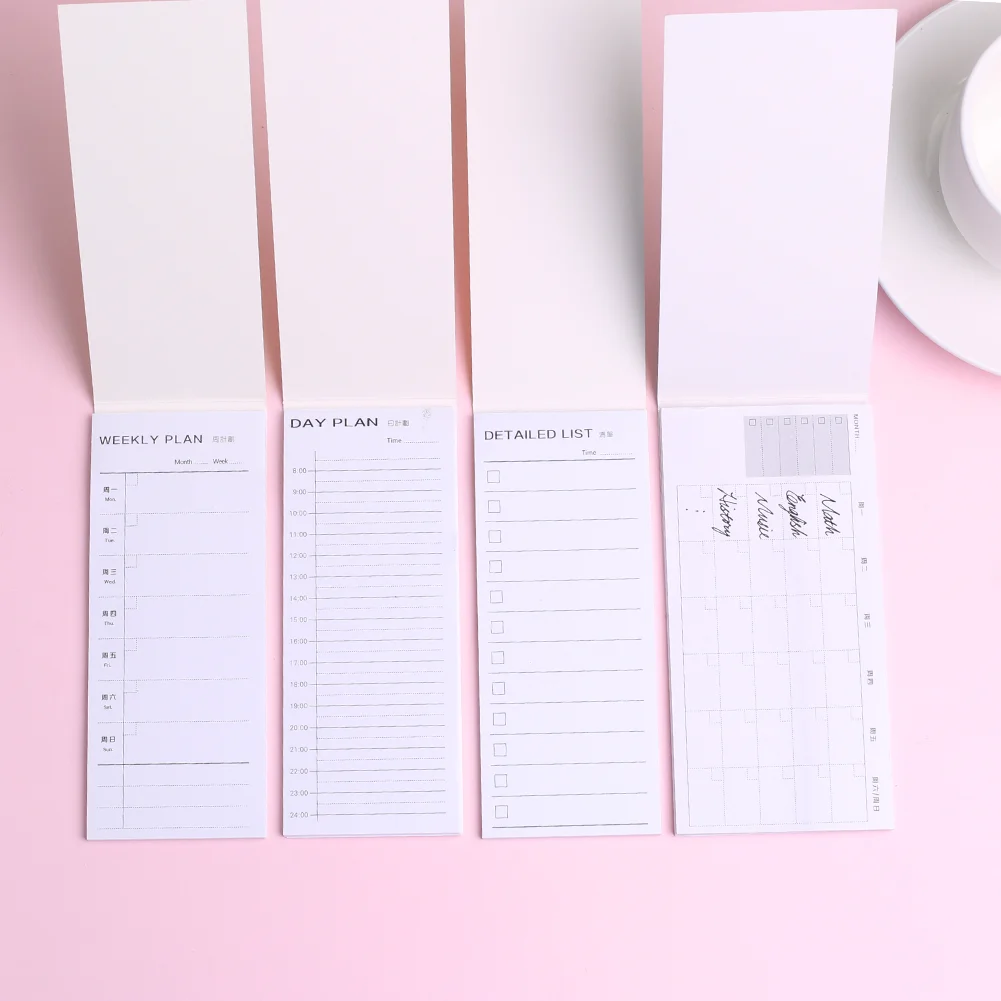 Офисный планировщик ежедневное расписание яркий милый аксессуар для школьного