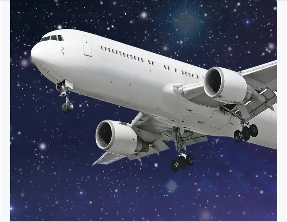 Большие фотообои на заказ 3D обои для гостиной дивана Вселенной галактики