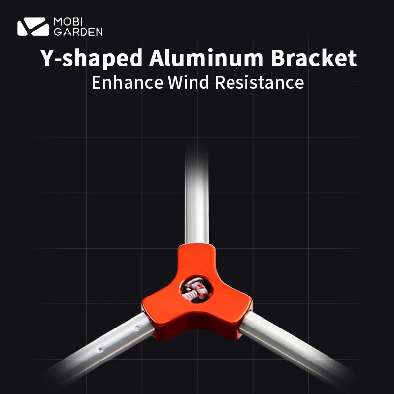 Кемпинговая палатка MOBI для сада светильник Кая на 1-2 человек 20D Кремниевая 4