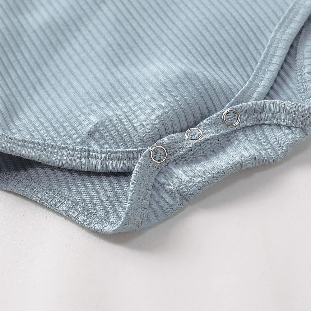Summer Baby Clothes For Newborns Short Sleeve Solid color Bodysuits+Short Pants Fashion 2020 Toddler Clothing Boys Girls D40 | Детская
