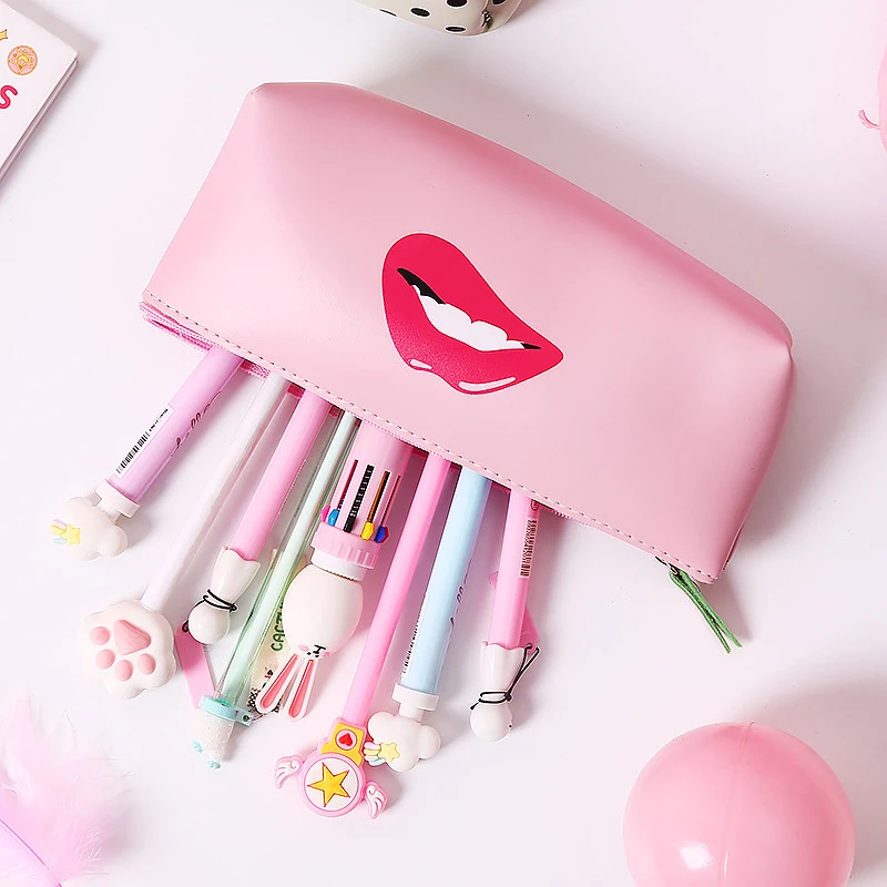 Сумка карандаш сумка для хранения милая трехмерная современная канцелярских