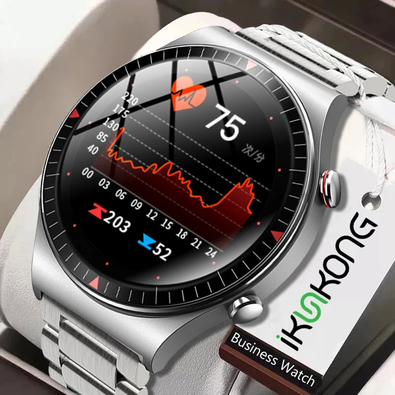 News Call Smart Watch Men 4G Memory Card Music Player smartwatch For Android ios Phone Recording Sport Fitness Tracker | Электроника