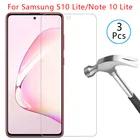 Чехол для samsung note 10 lite s10, закаленное стекло, Защита экрана для galaxy not 10 lite note10, защитный чехол для телефона