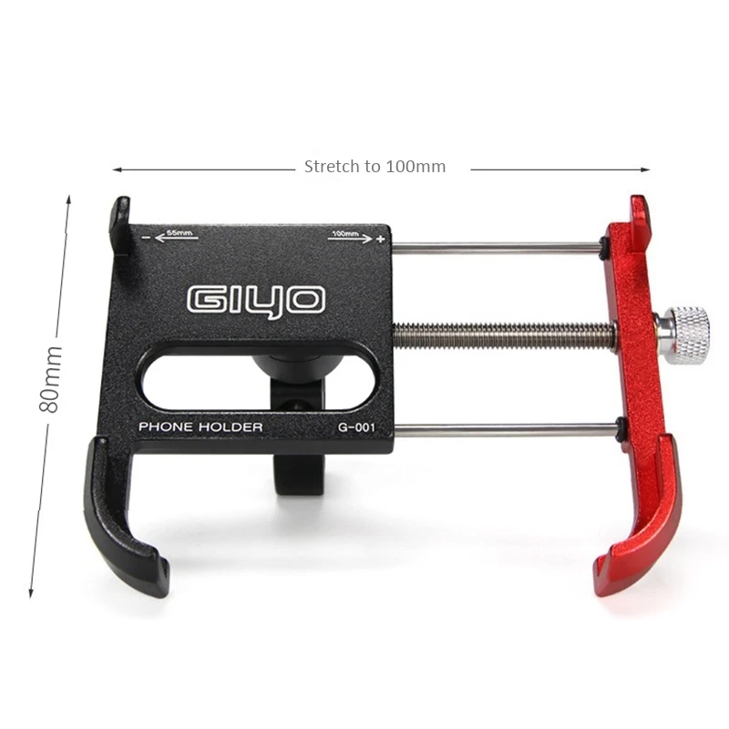 

GIYO Bicycle Mobile Phone Holder Aluminum Alloy Bracket Mountain Electric Mobile Phone Holder Navigation Bracket
