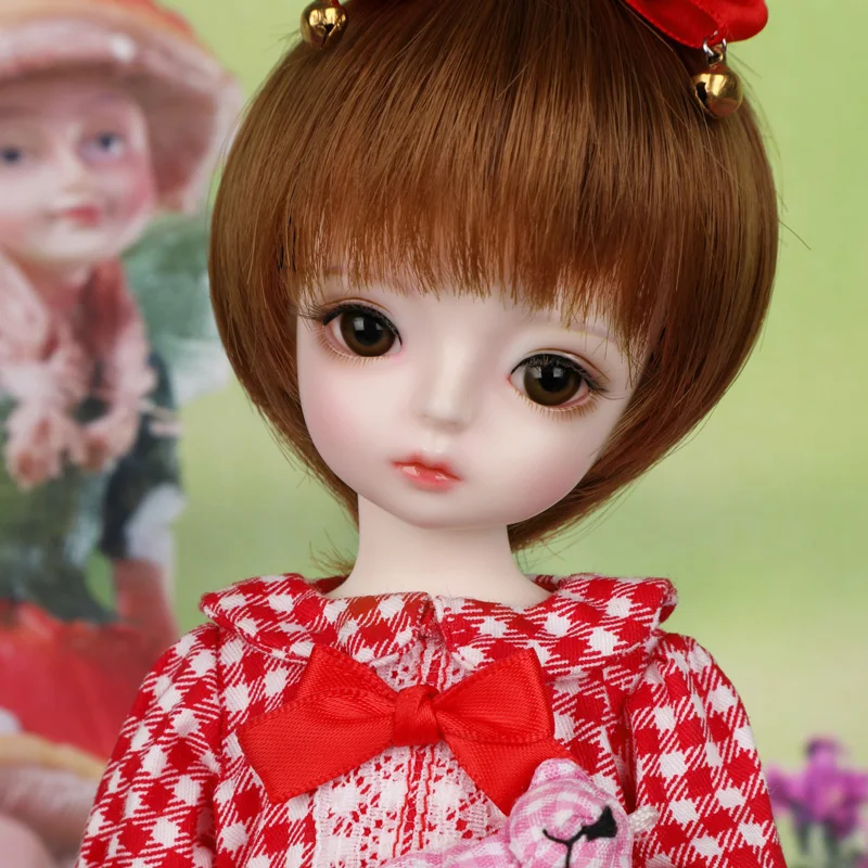 

1/6 BJD статуэтки милая девушка бесплатные глаза шарнир куклы игрушки для девочек подарок на день рождения ребенка