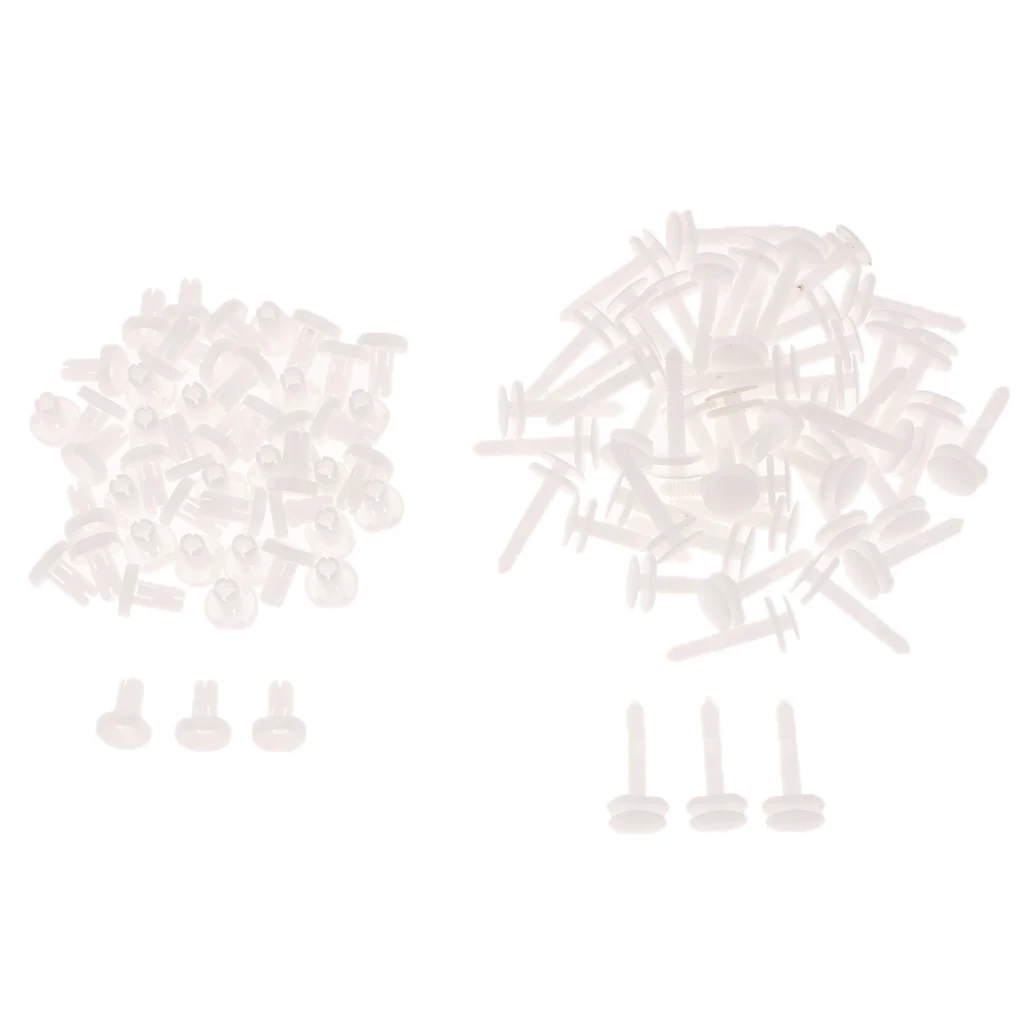 

50x Plastic Door Trim Panel Fastener Clips for Chevrolet / 1995-2000 15960325