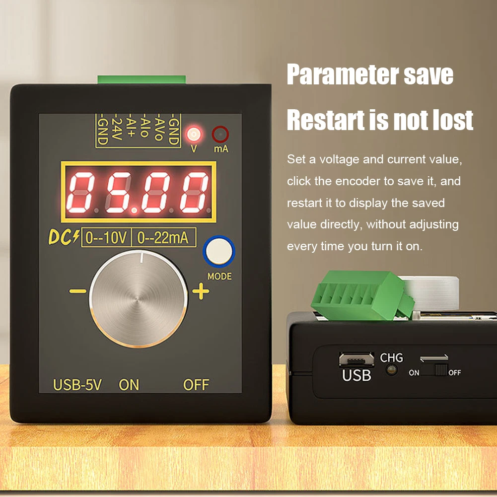 Портативный генератор сигналов имитатор напряжения тока источник сигнала выход