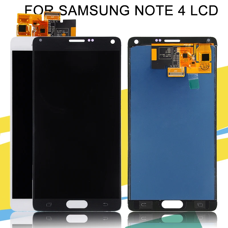 5 7 дюймовый Catteny Note 4 дисплей для Samsung Galaxy N910 ЖК с сенсорным экраном дигитайзер N9100