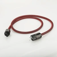 hi end pure copper schuko power cable for audio equipment eu ac power cord