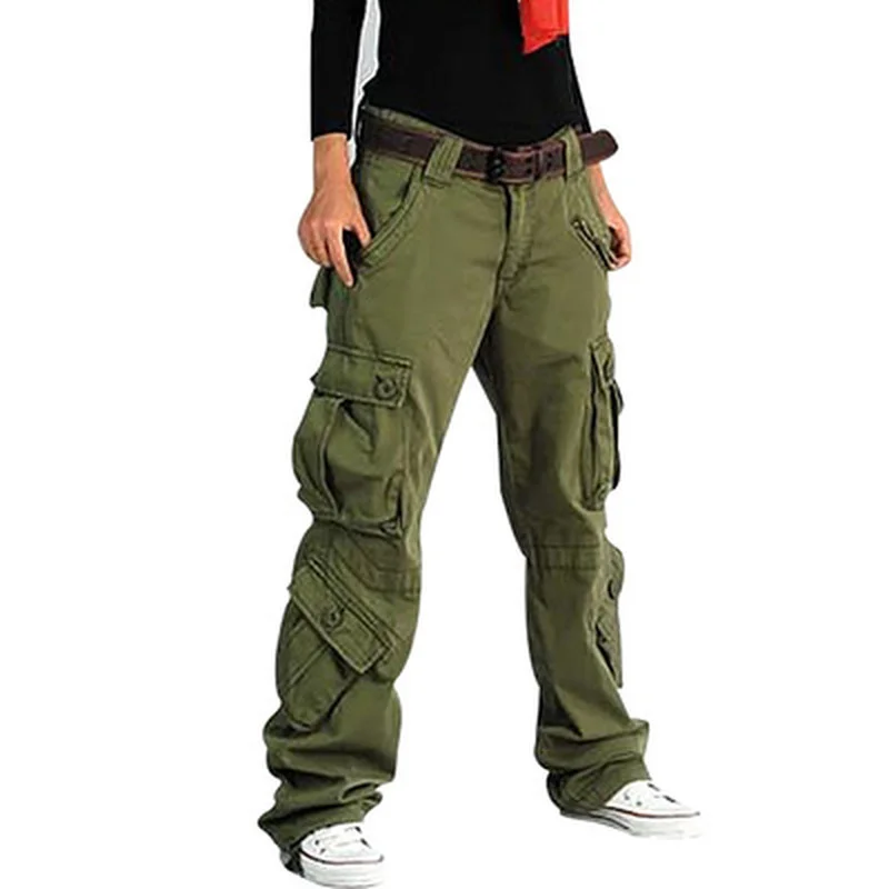 

Free Shipping 2021 New Arrival Fashion Hip Hop Loose Pants Jeans Baggy Cargo Pants For Women