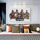 Игровой плакат тахеовойна три царства, холст, художественный плакат и Настенная картина, современные Семейные декоративные Плакаты для спальни