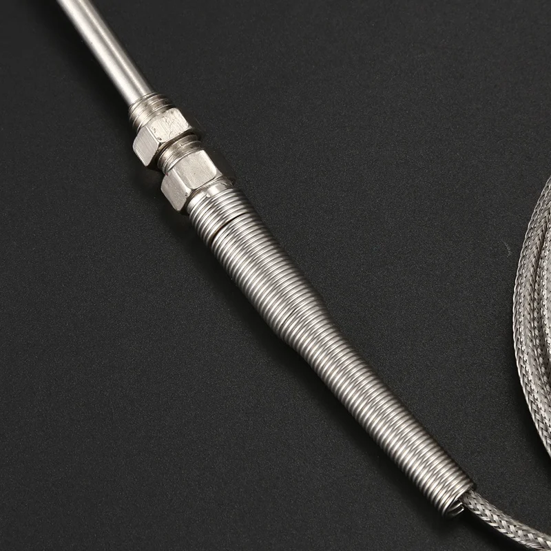 

2 m Wire Temperature Sensor thermocouple probe PT100 200 mm x 5 mm