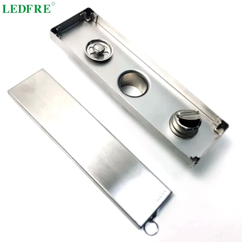 LEDFRE 304 Невидимый длинный дренажный квадратный Слив для ванной комнаты из