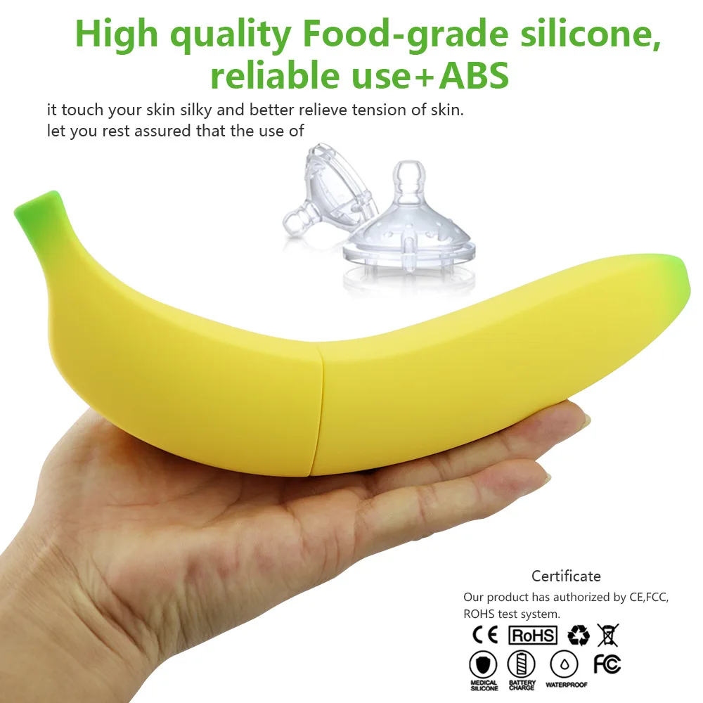 G spot имитация банана вибратор для женщин Имитация пениса Мастурбация Массаж AV