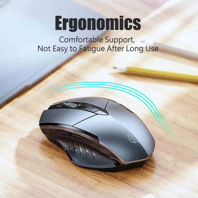 mouse wireless 2 4ghz ergonomic mice mouse usb receiver optical computer gaming mouse for laptop pc free global shipping