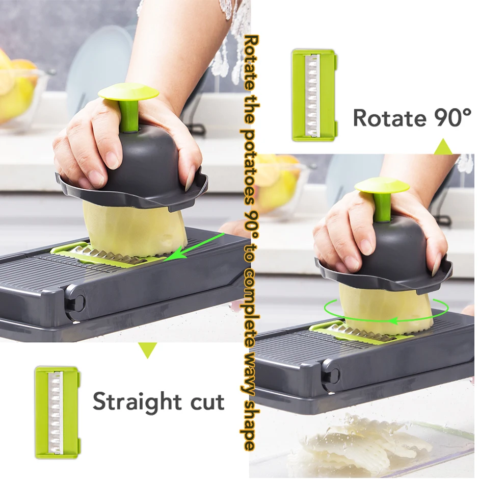 

vegetable cutter multifunctional Slicer Fruit Potato Peeler Carrot Grater Kitchen accessories basket vegetable slicer