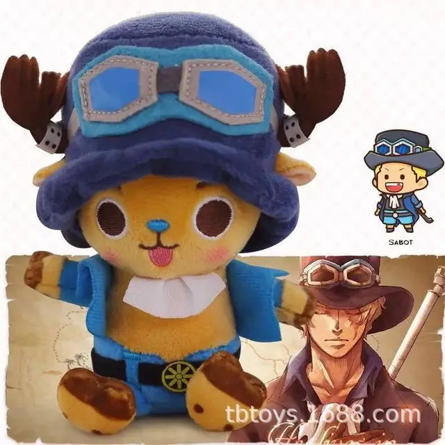 

Full Size Chopper Figure Toys Tony Luffy Pattern Soft Stuffed Plush Dolls Kawaii One Piece Cartoon Kids' toys Birthday Gift Boy