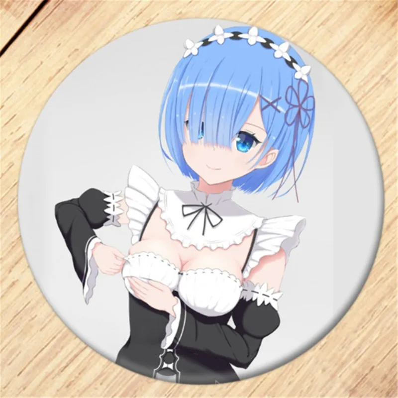 Free Shipping Anime Re:Life in a different world from zero Brooch Pin Badge Accessories For Clothes Backpack Decoration B009 |