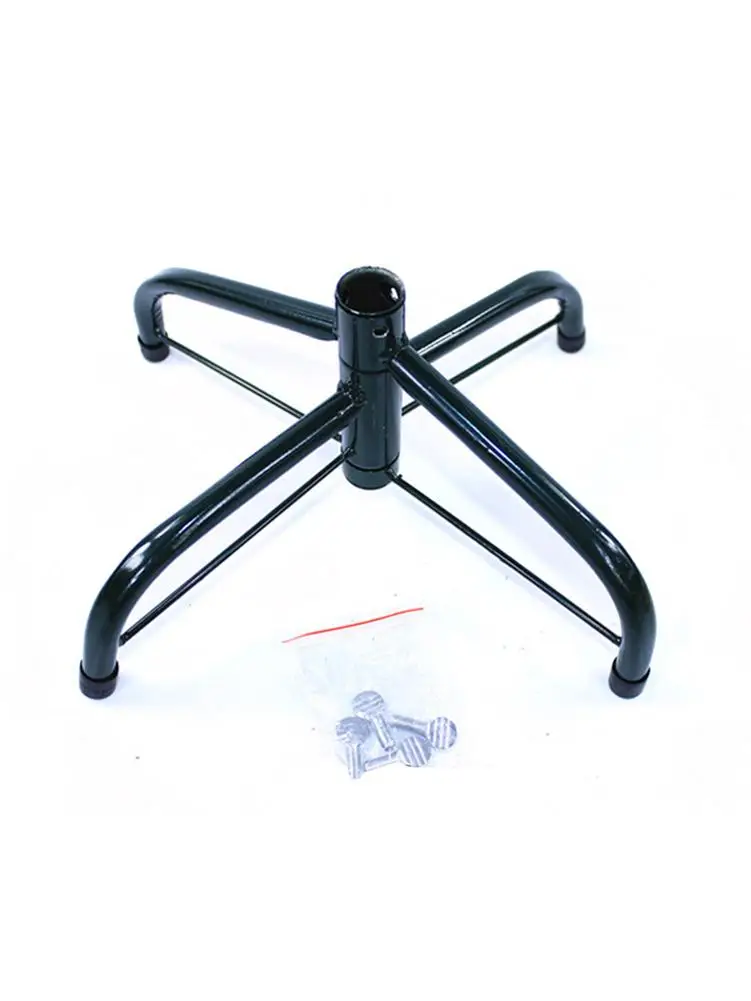 

40/50/60 Christmas Tree Base Stand Foldable Iron Bracket Bottom Holder Metal Christmas Tree Accessories Base Bracket